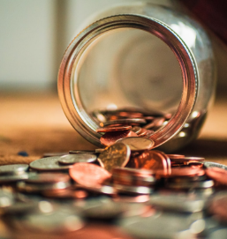 Financial planning Jar of Money